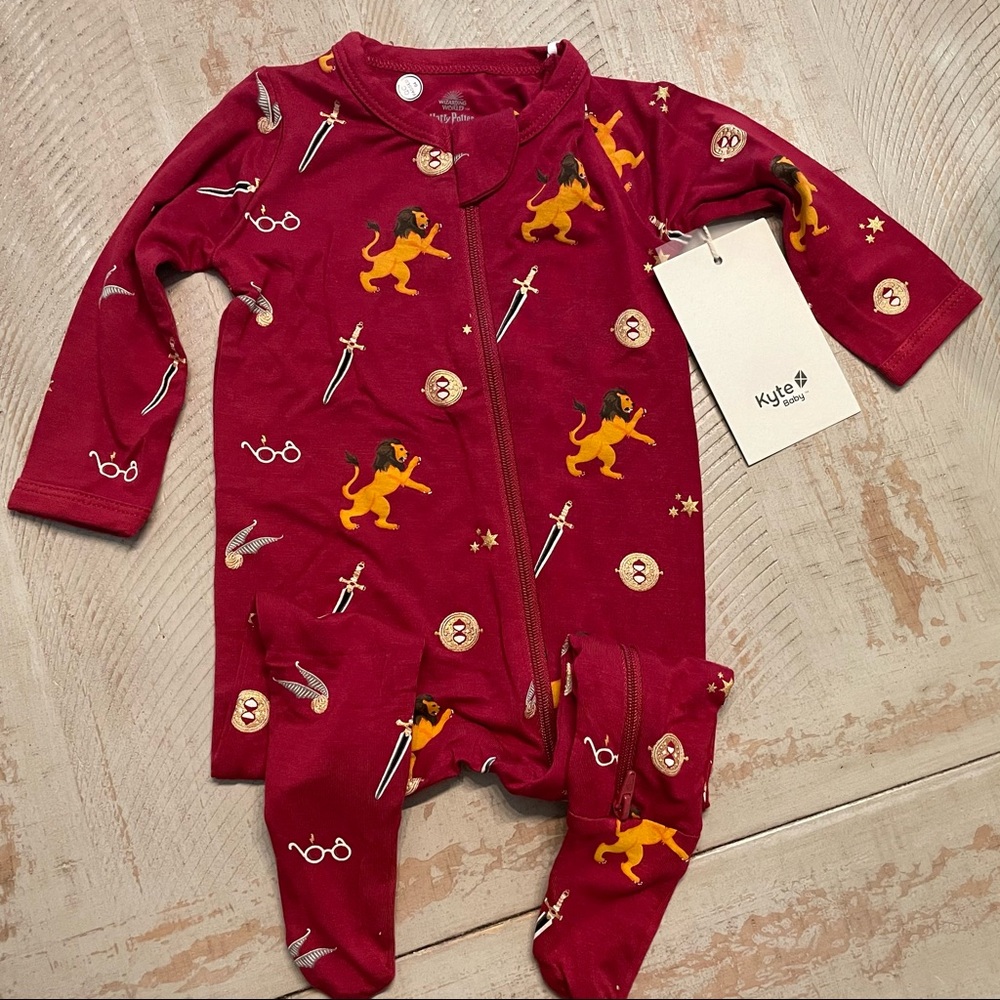 Kyte Harry Potter Footed Zipper PJ-NWT